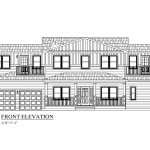 Capistrano Modular Home Front Exterior Front Elevation