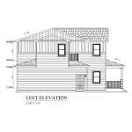 Capistrano Modular Home Front Exterior Left Elevation