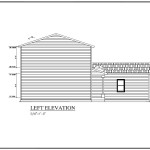 Left Elevation Conway Family Build Your Own Modular Homes