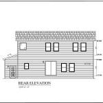 Rear Elavation Conway Family Build Your Own Modular Homes