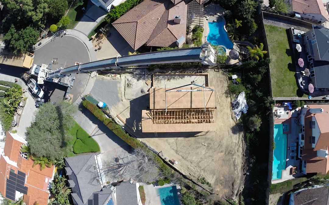 Drone Provides Unique Perspective on Prefab