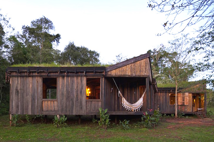Modular Organic Farming Commune Topped with Green Roof
